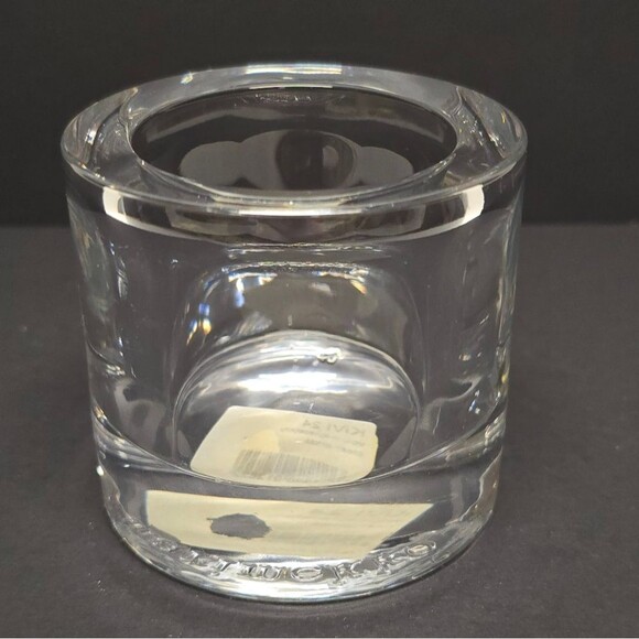 MARIMEKKO KIVI Clear Votive Tea Light Candle holder FINLAND Crate & Barrel - Picture 8 of 8